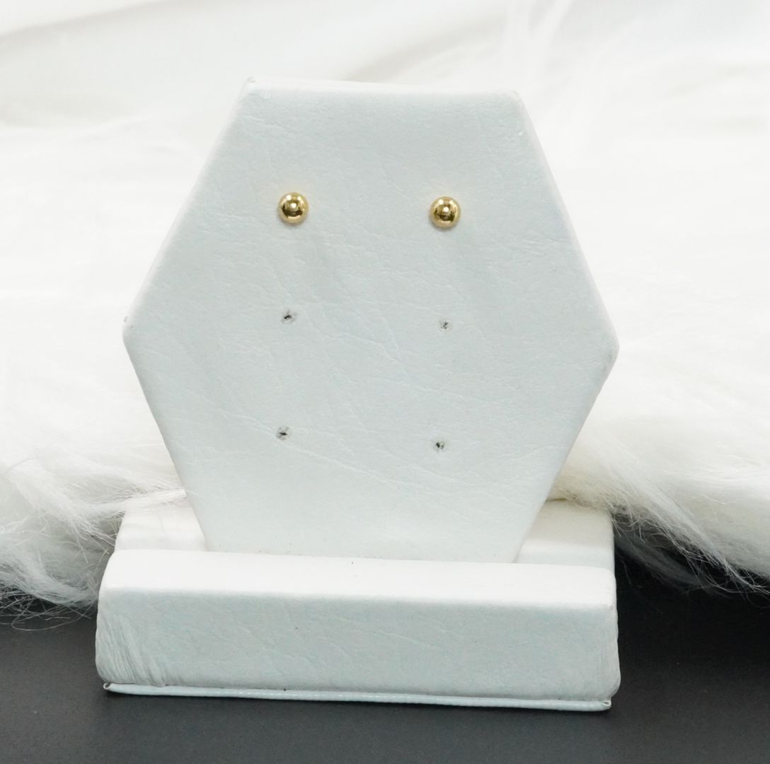 Miniatura 4 de TOPO DORADO SENCILLO ACERO 4MM